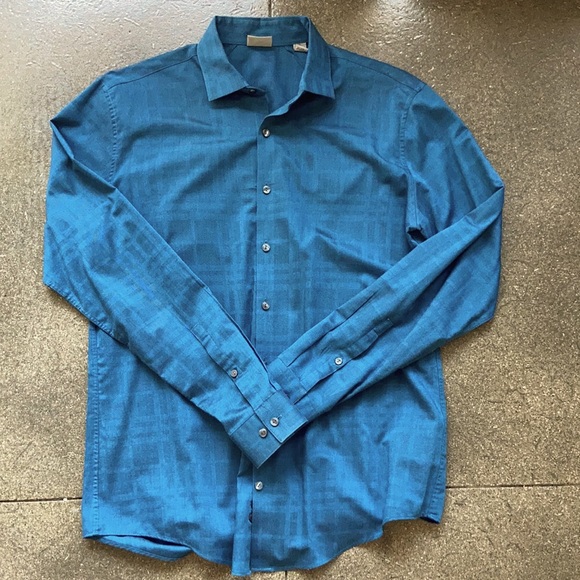Kenneth Cole Reaction Slim Fit Dress Shirt - Picture 1 of 5